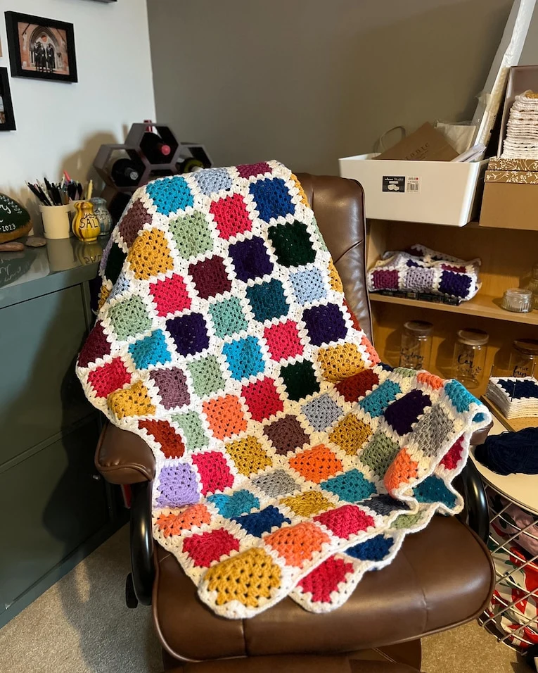 Custom Crochet Throw
